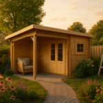 Fjordholz 5-Eck Gartenhaus Modell Leva 2B