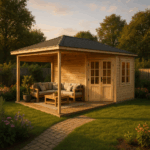 5-Eck Gartenhaus Mosel