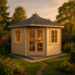 5-Eck Gartenhaus Viking ISO