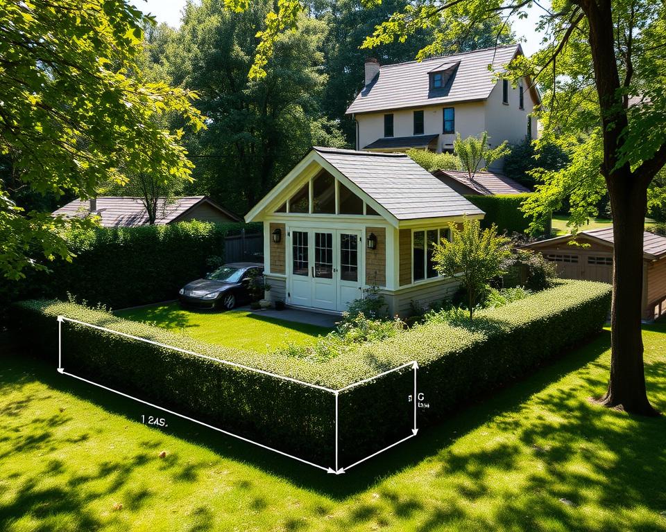 Abstandsregelungen Gartenhaus