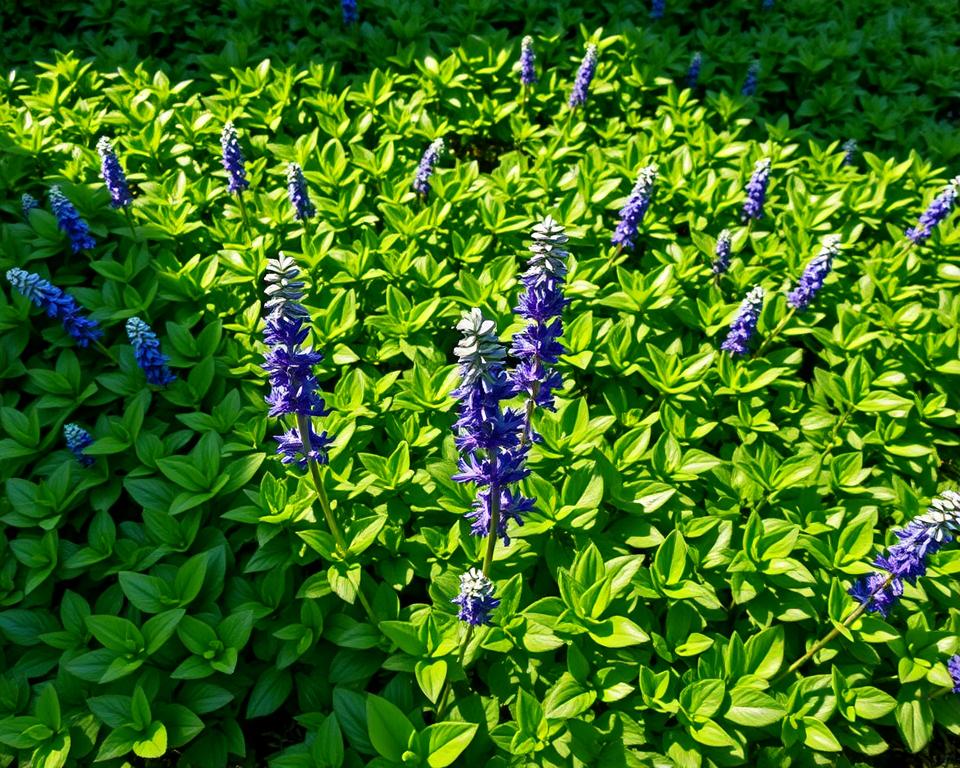 Ajuga Reptans im Garten