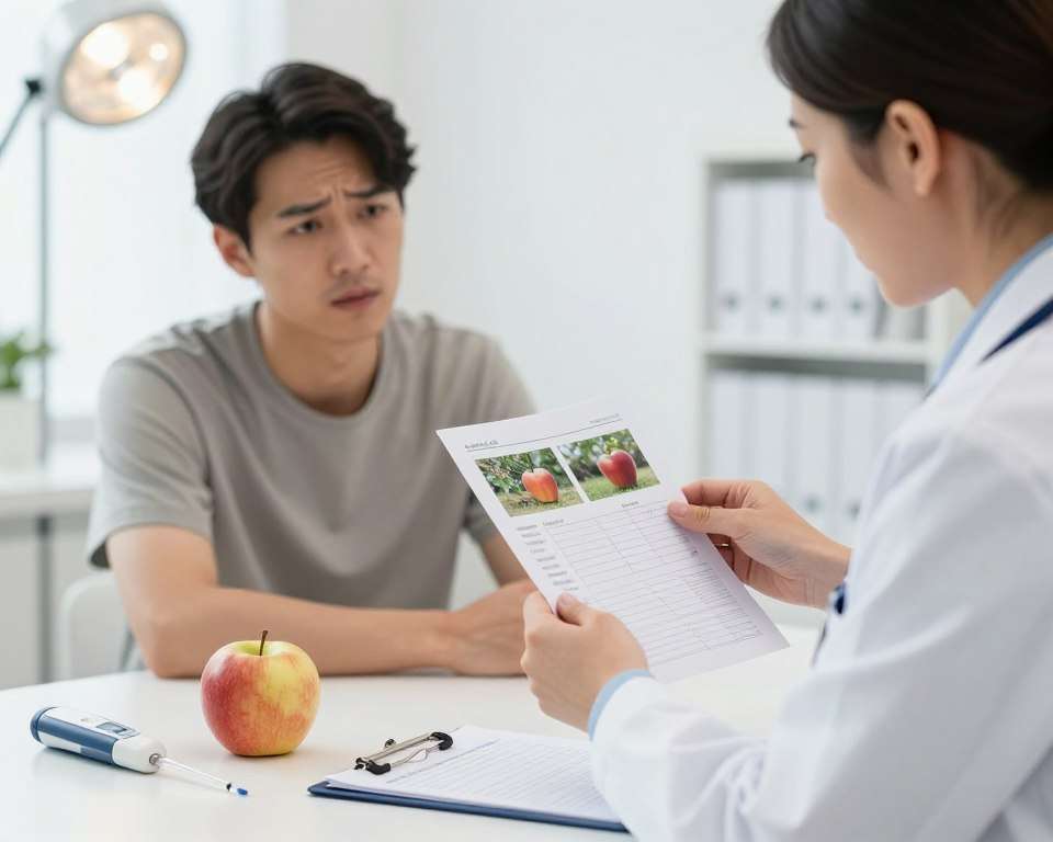 Allergie Diagnose Apfel