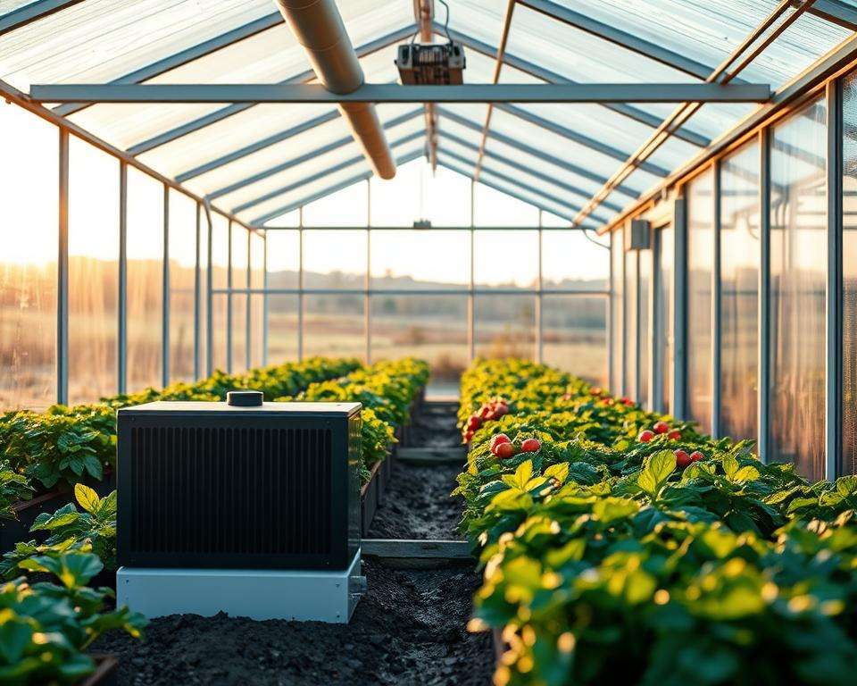 Alternative Gewächshausheizung