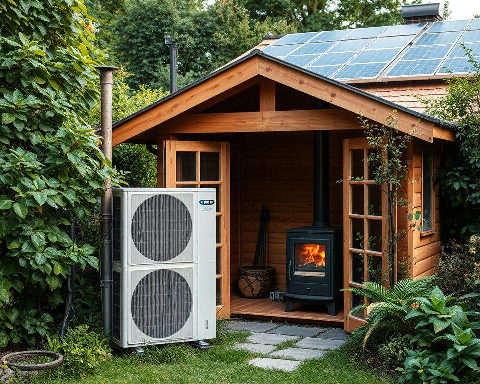 Alternative Heizungssysteme für Gartenhäuser