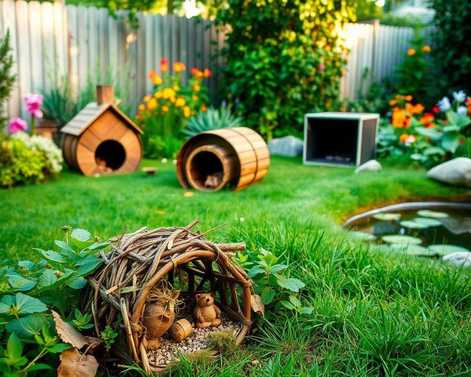 Alternative Igelhaus Bauideen