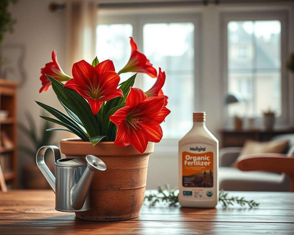 Amaryllis Bewässerung und Düngung Amaryllis Bewässerung und Düngung