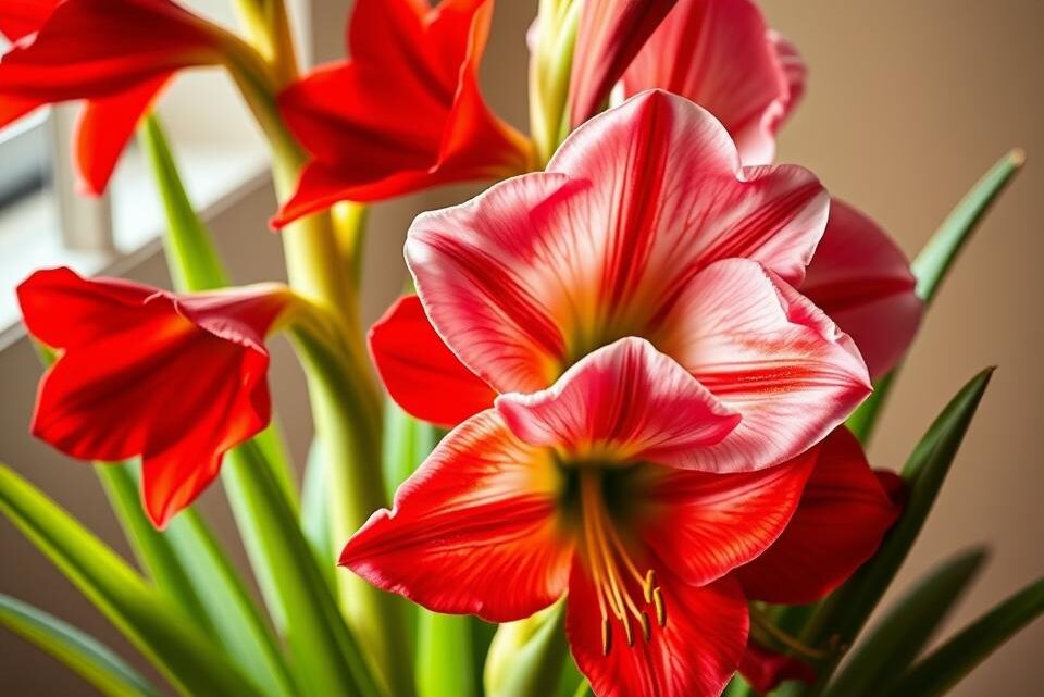 Amaryllis Pflege Kurzanleitung für prächtige Blüten