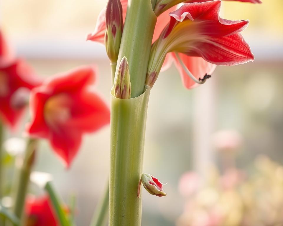 Amaryllis Rückschnitt