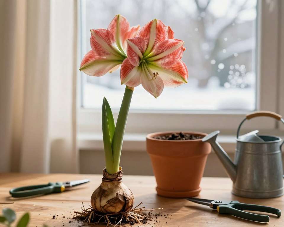 Amaryllis Überwinterung und Pflege