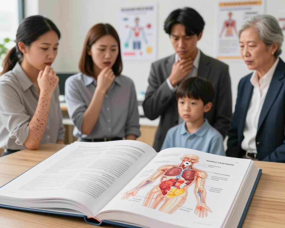 Anaphylaxie Symptome bei Apfelallergien