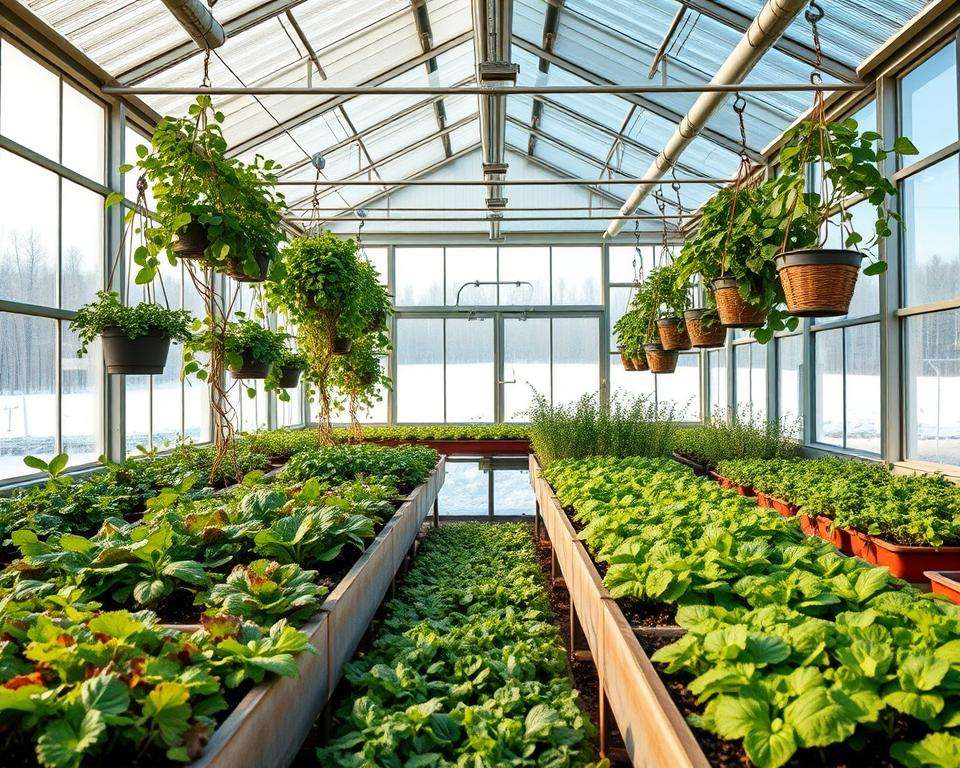 Anbau Techniken Gewächshaus