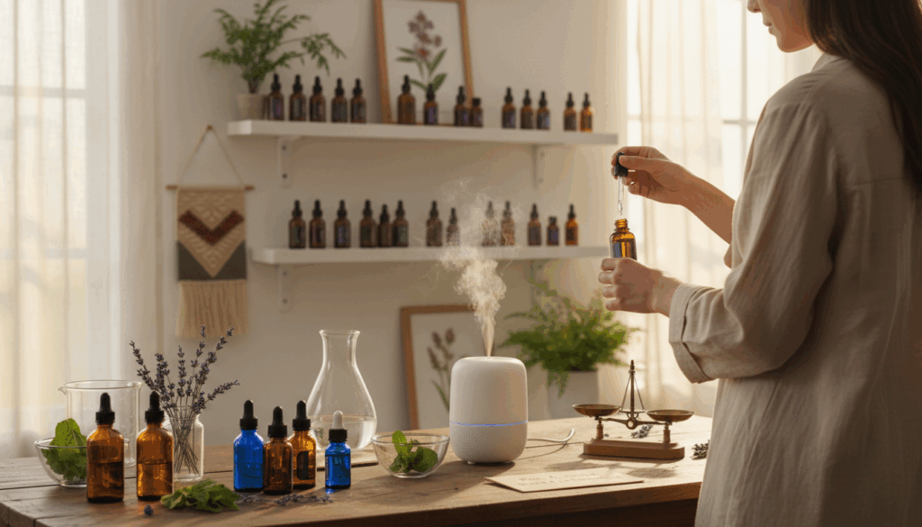 Anwendung ätherischer Öle Anwendung ätherischer Öle