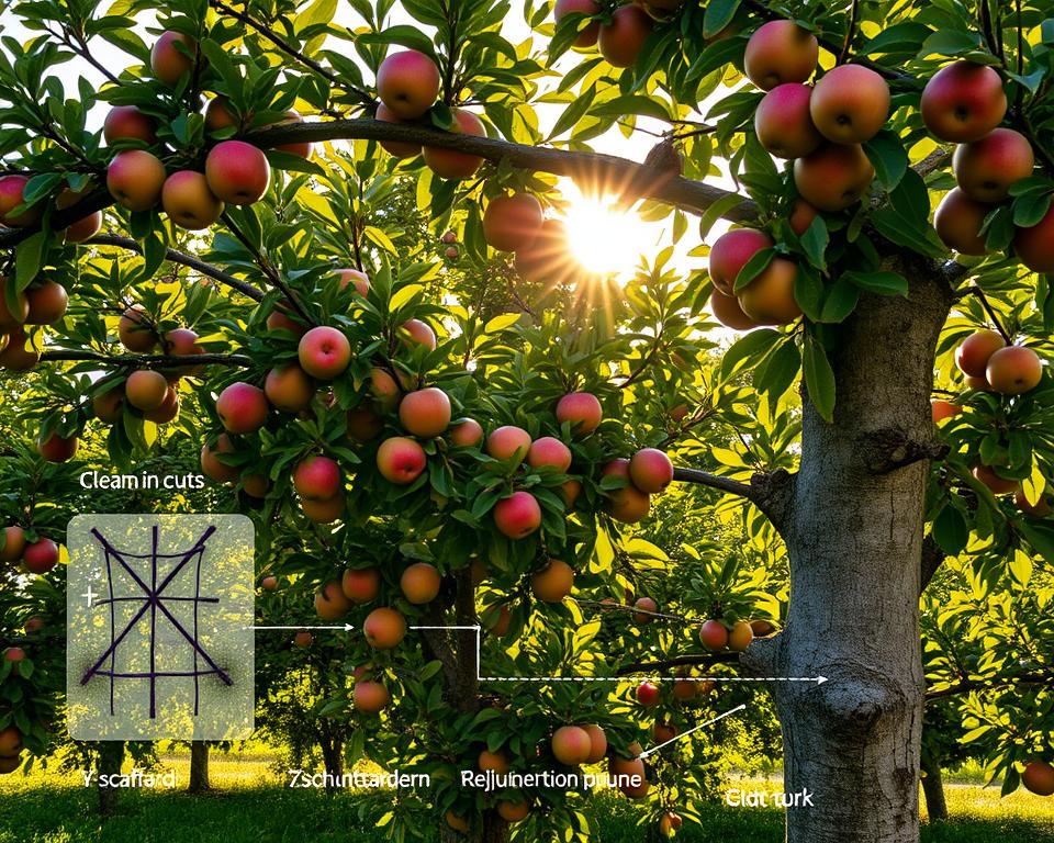 Apfelbaum Schnittarten