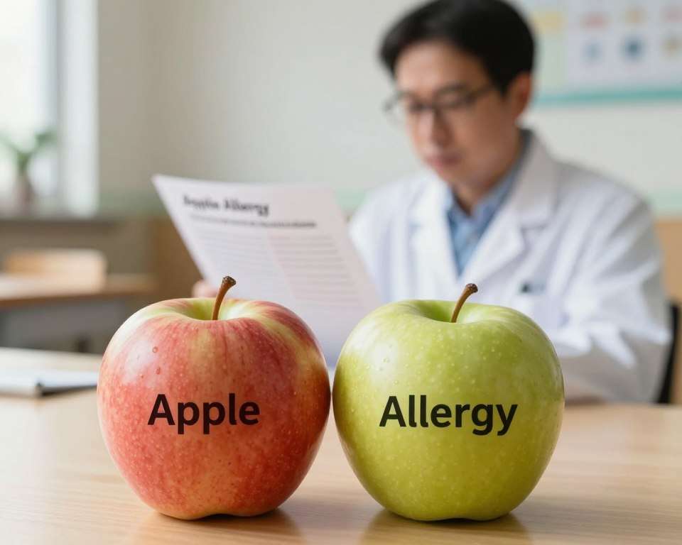 Apfelunverträglichkeit Vergleich