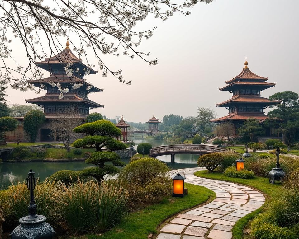 Asiatischer Garten Planung