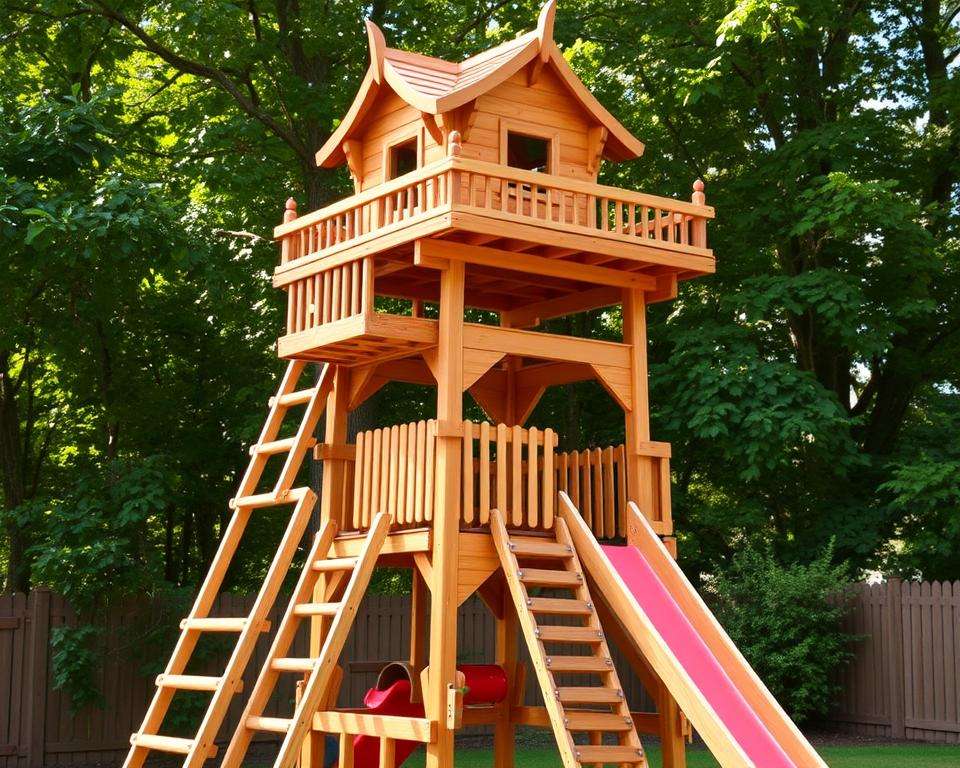 Aufbau und Pflege von Spieltürmen