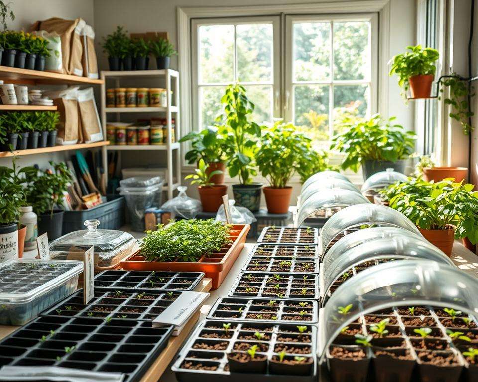 Aussaat und Anzucht Methoden