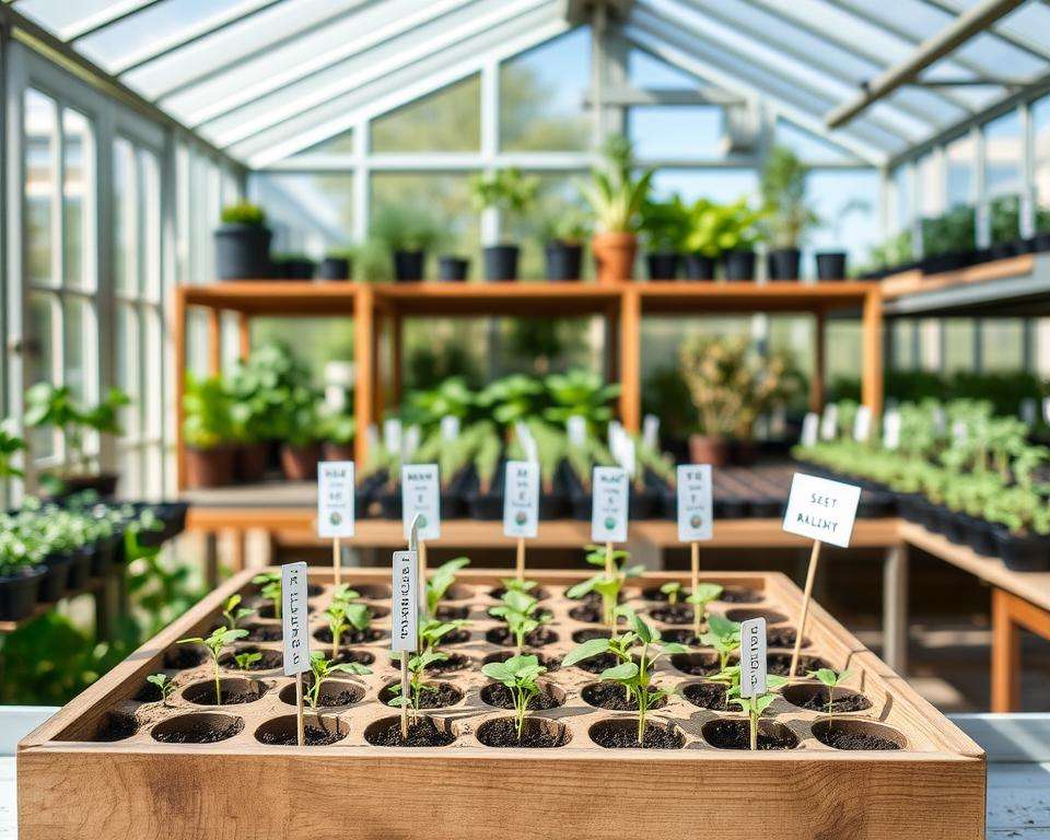 Aussaatkalender Gewächshaus