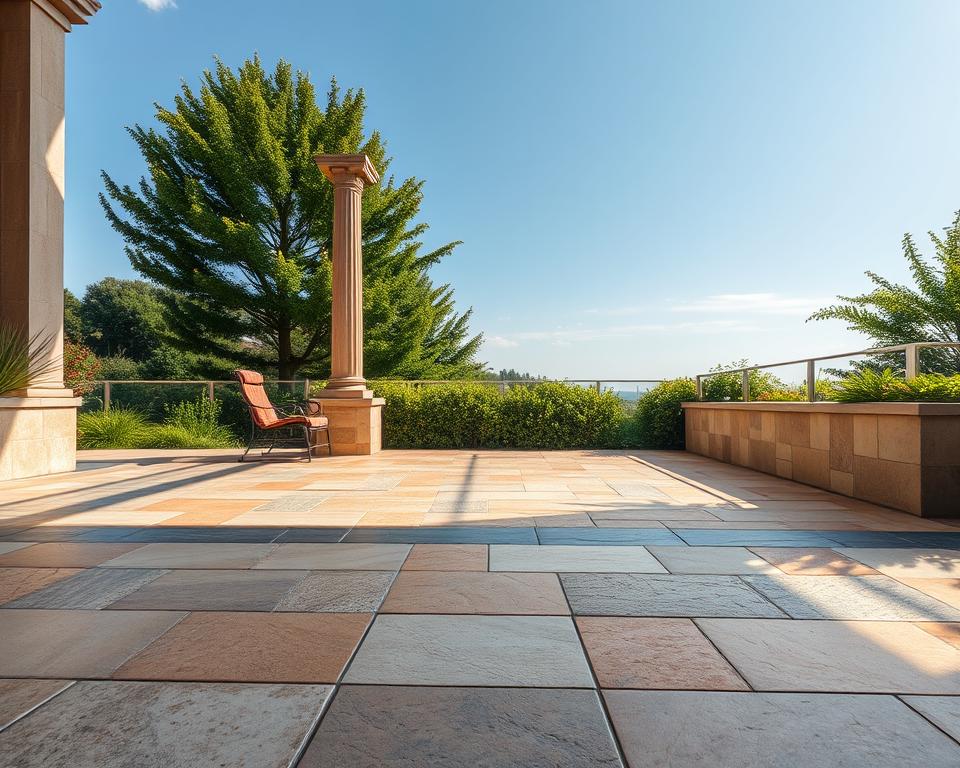 Außenfliesen Auswahl für Terrasse