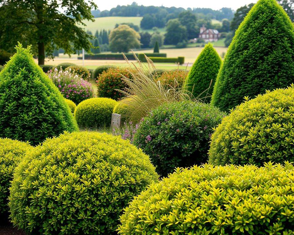 Auswahl verschiedener Heckenpflanzen Auswahl verschiedener Heckenpflanzen