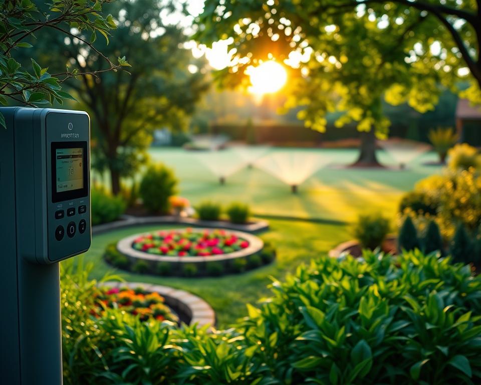 Automatische Gartenbewässerung