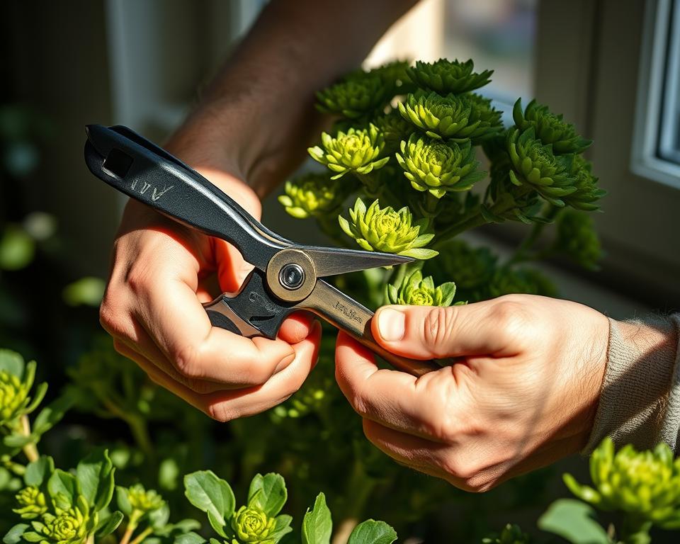 Bartblume schneiden Fehler