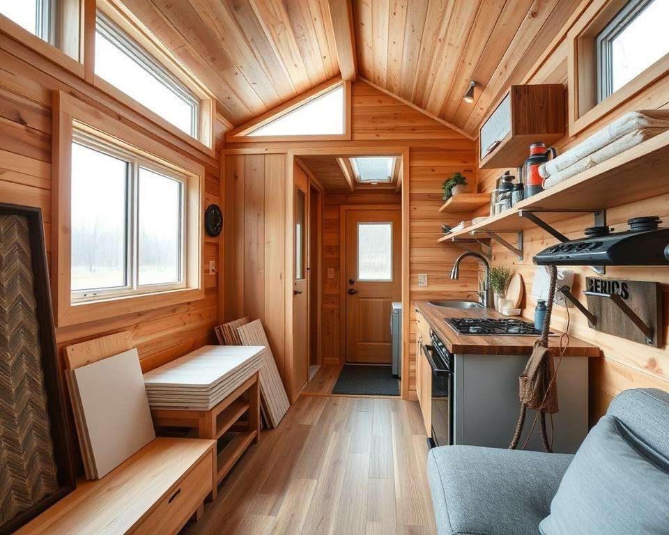 Bau Materialien Ausstattung Tiny House