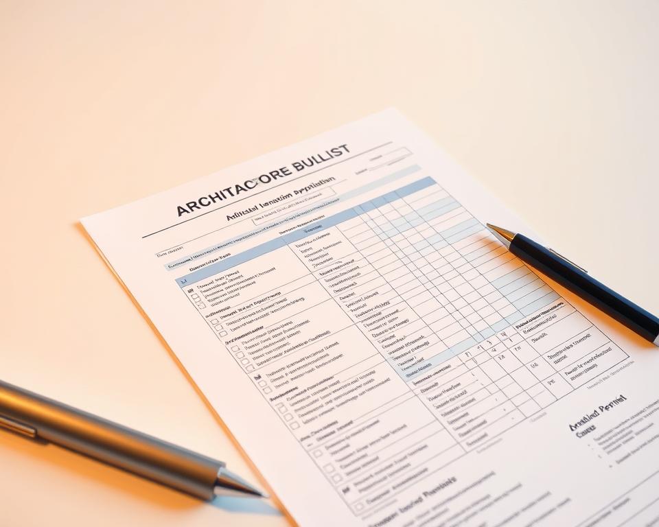 Bauantrag Unterlagen Checkliste