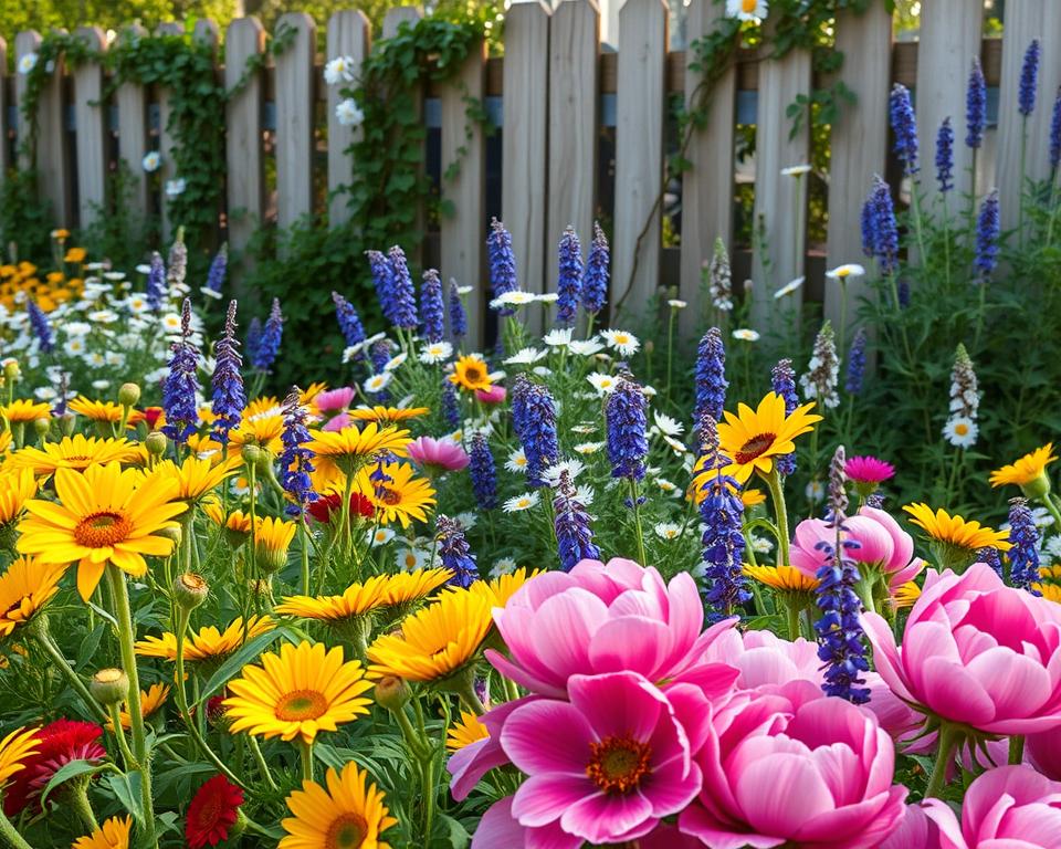 Bauerngarten Blumen Arrangement