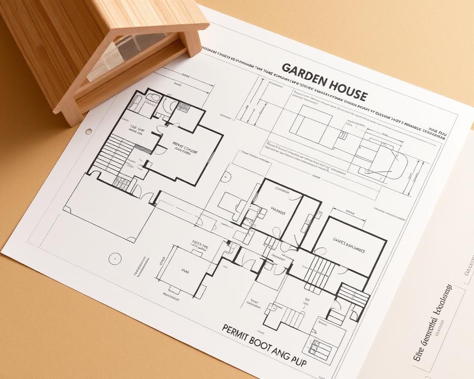 Baugenehmigung für Gartenhaus