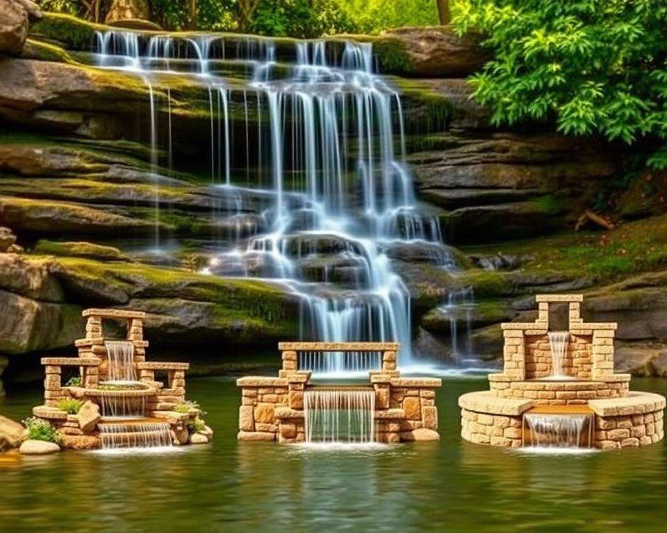 Bauvarianten Wasserfall Tipps