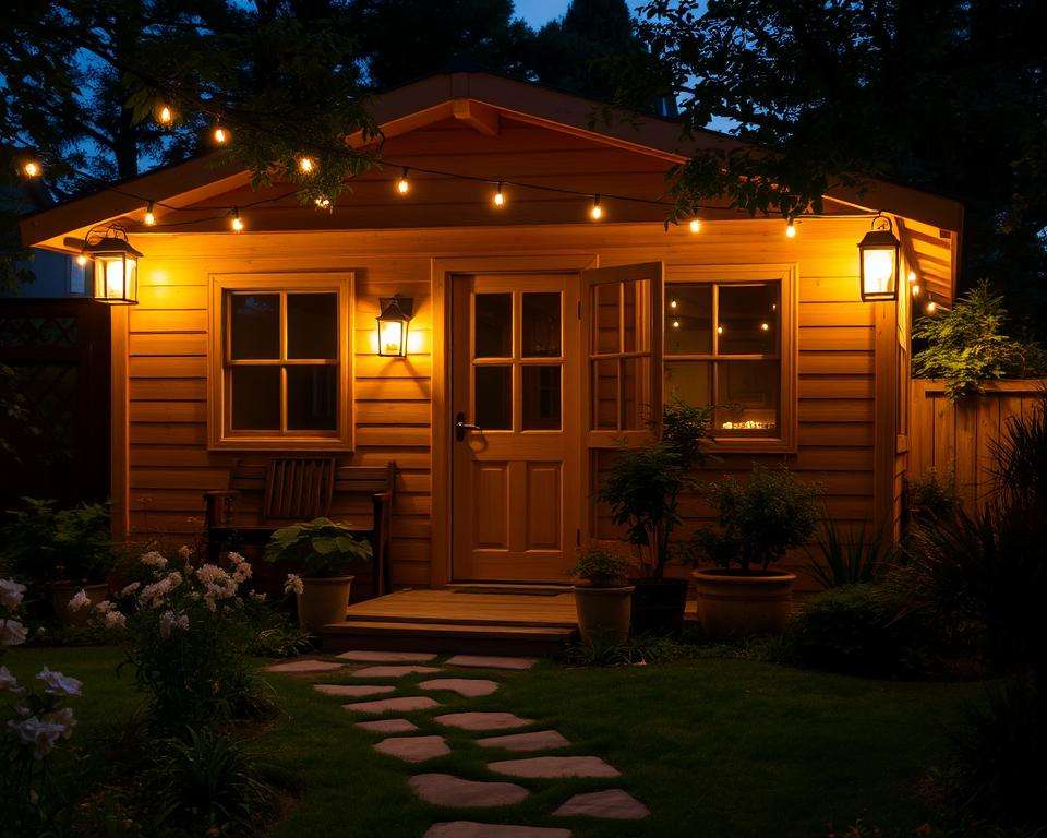 Beleuchtung Gartenhaus Atmosphäre Beleuchtung Gartenhaus Atmosphäre