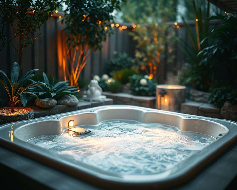 Beleuchtung Whirlpool Atmosphäre