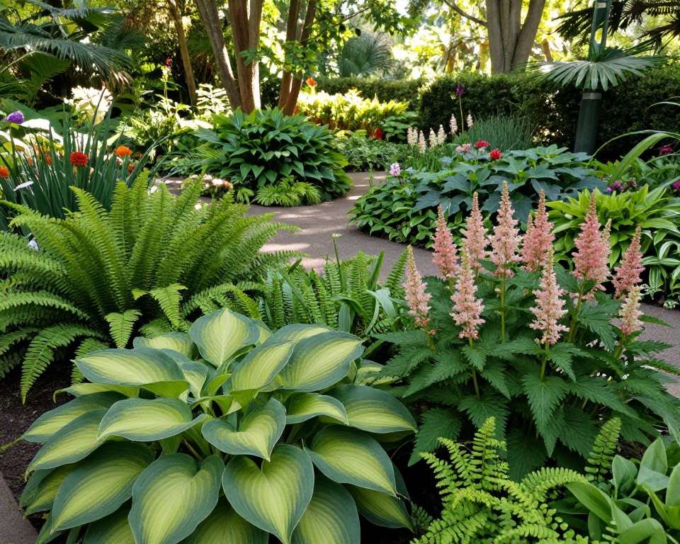 Beliebte Schattenpflanzen im Garten