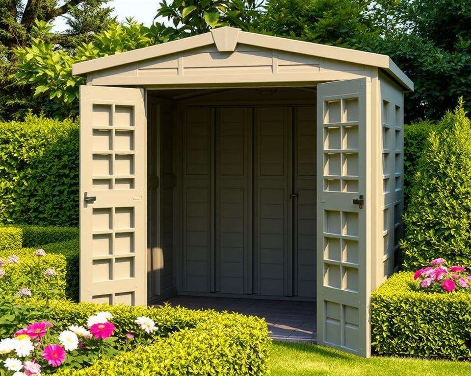 Belüftung Kunststoff Schuppen