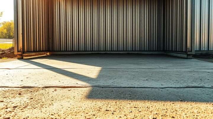 Benötigen Metallschuppen ein Fundament? Wichtige Fakten zur Basis