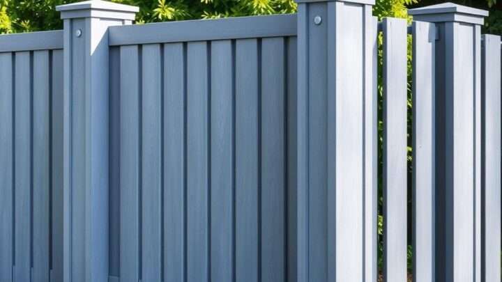 Welchen Beton Pfosten sollte man wählen, um einen Betonzaun oder Sichtschutz zu bauen?