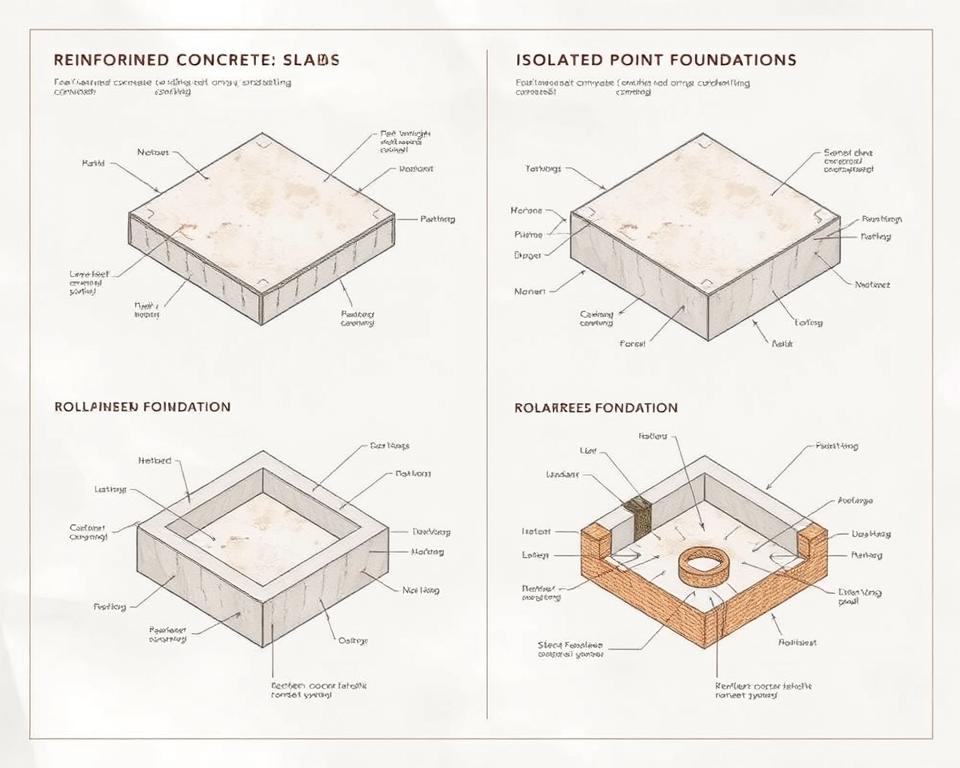 Betonplatten vs. Punktfundamente