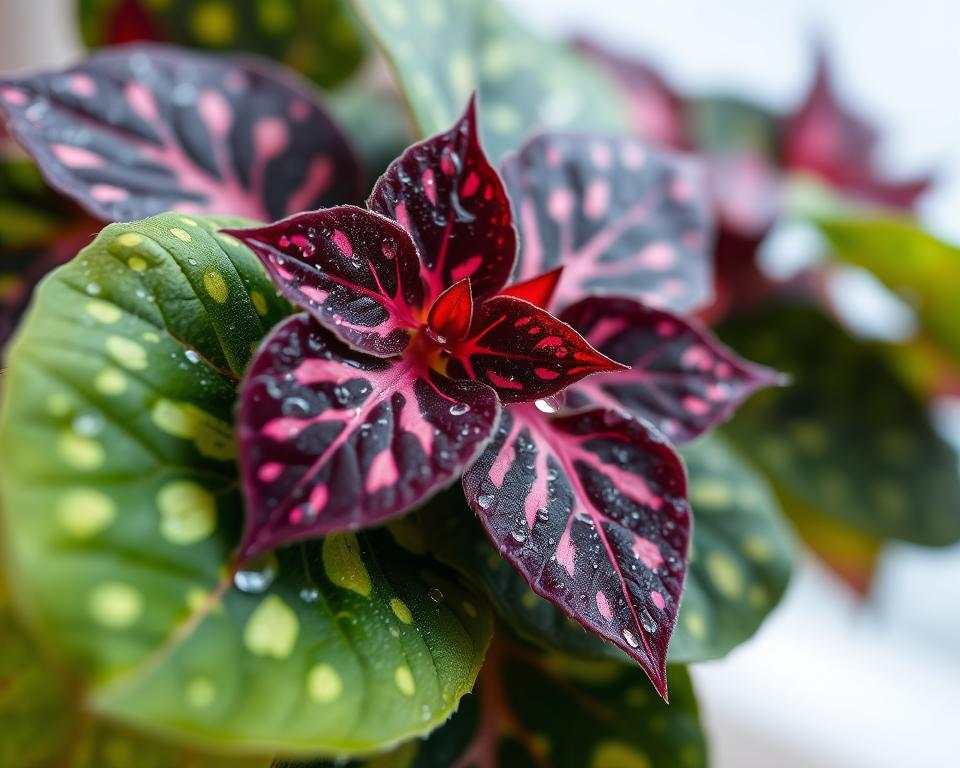 Bewässerung Begonia Maculata