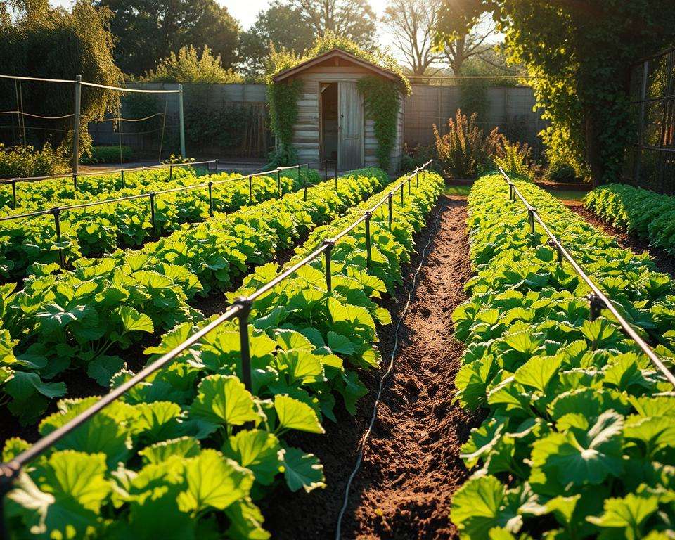 Bewässerung Gemüsegarten