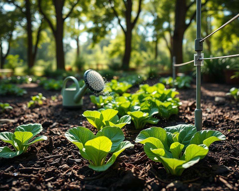 Bewässerung Schattenbeet Tipps