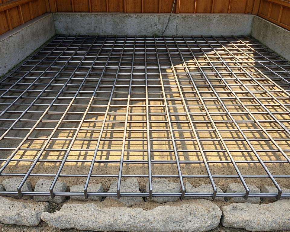 Bewehrung Stabilisierung Betonfundament