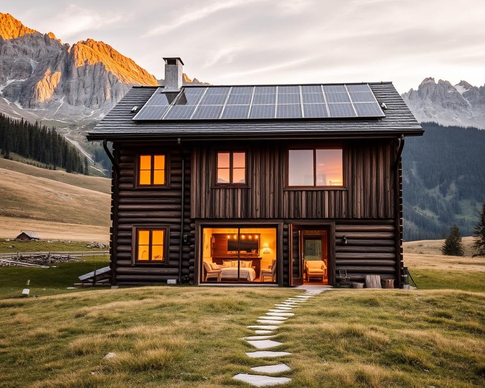 Blockhaus Energieeffizienz