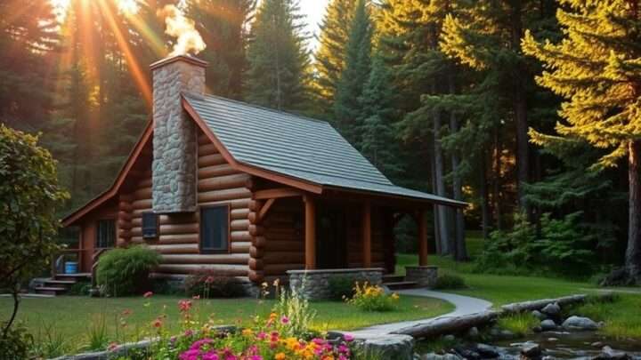 Blockhütten gestalten – einzigartige Ideen zur Inspiration