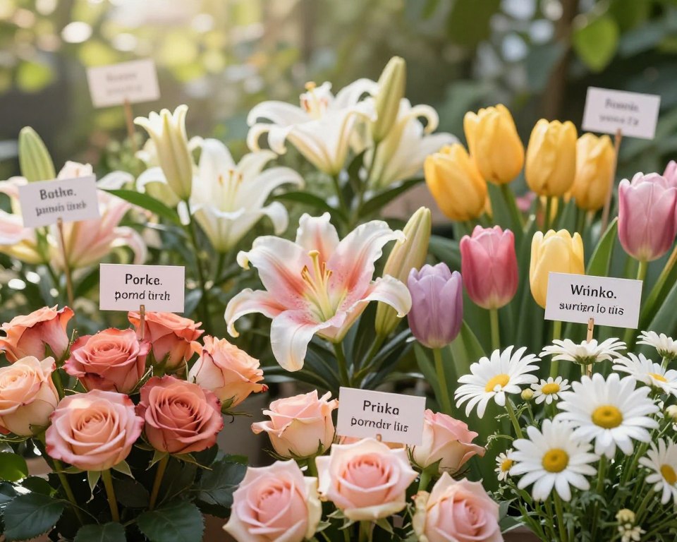 Blumenarten Bedeutung Liste