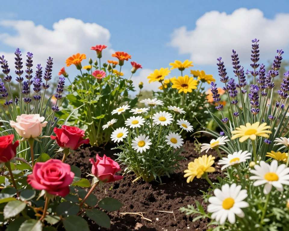 Blumenauswahl für Garten