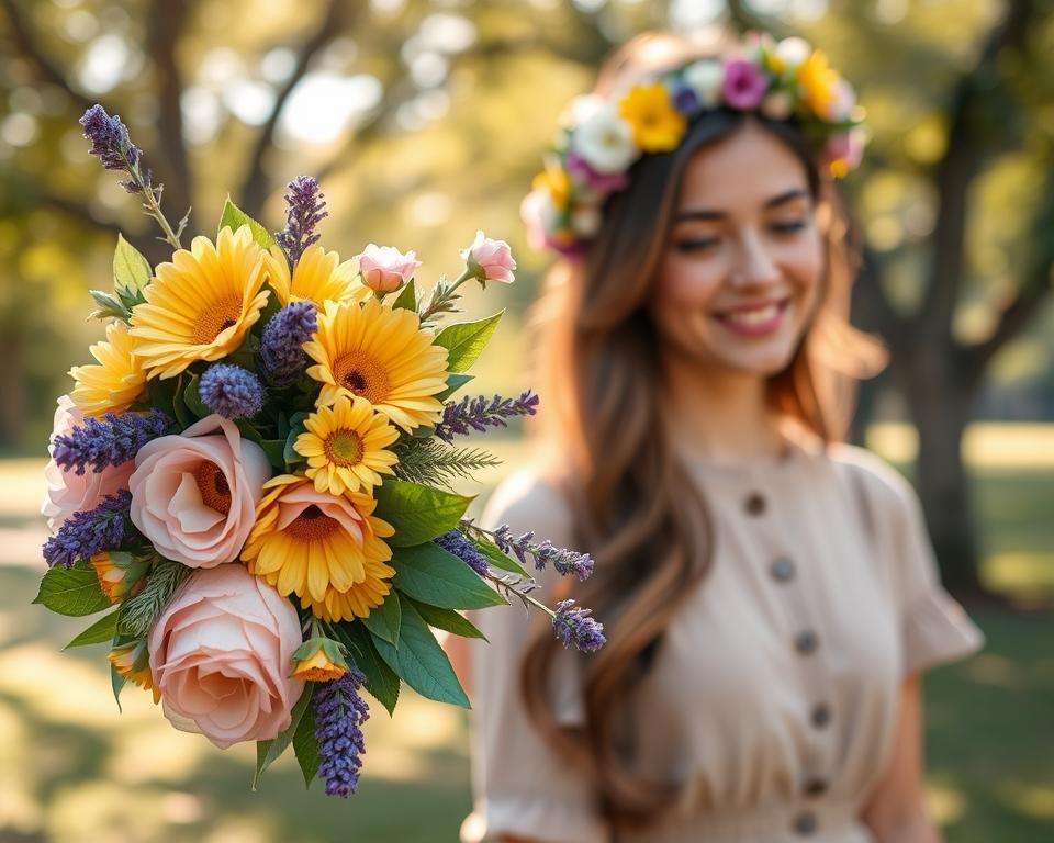 Blumenkranz Farbkombinationen