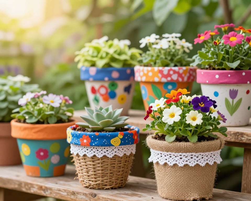 Blumentopf verkleiden Pflege