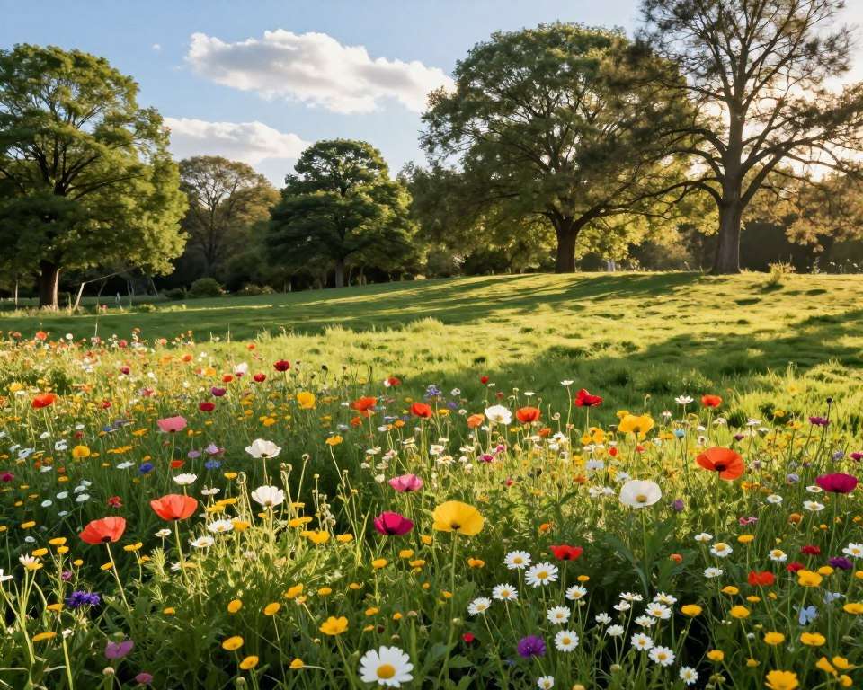Blumenwiese Standort Auswahl