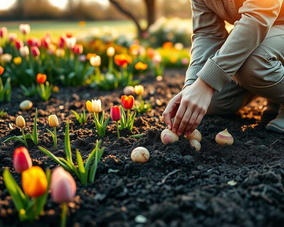 Blumenzwiebeln Pflanzzeit